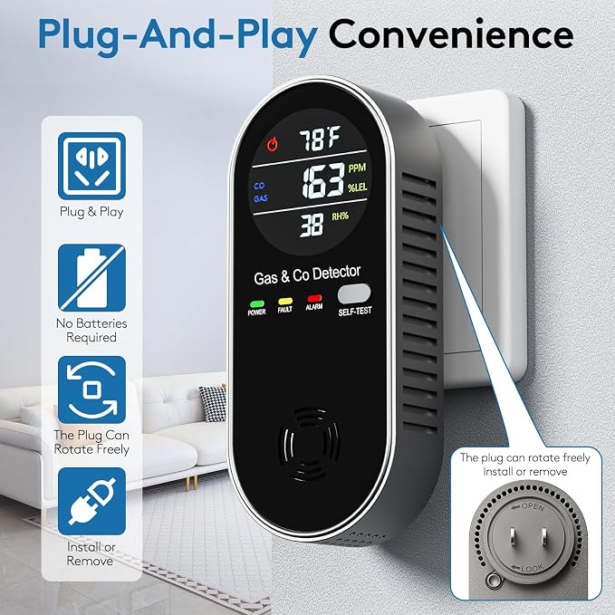 Gasfence Carbon Monoxide & Gas Detector
